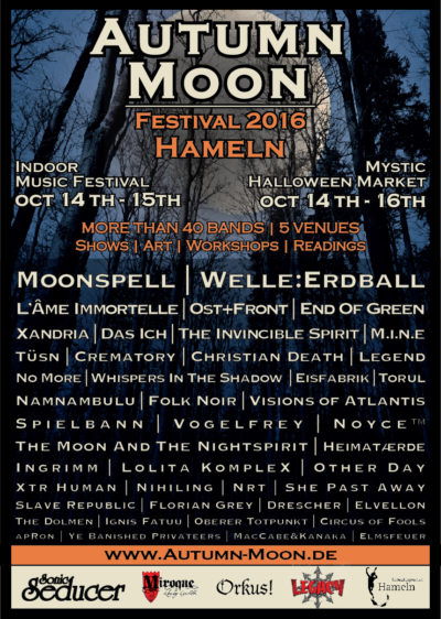 Autumn Moon Festival 2016 - Plakat