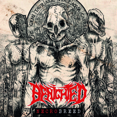 Bild Benighted Necrobreed Album 2017 Cover Artwork