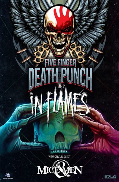 Tourankündigung Five Finger Death Punch