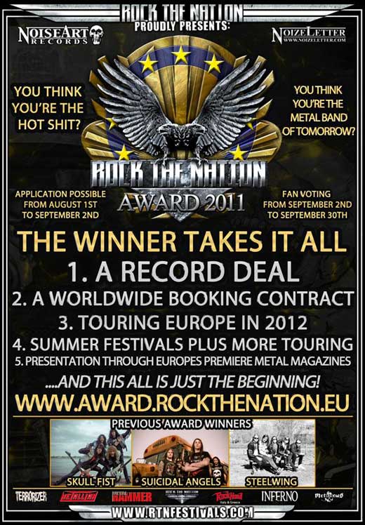Rock The Nation Award 2011