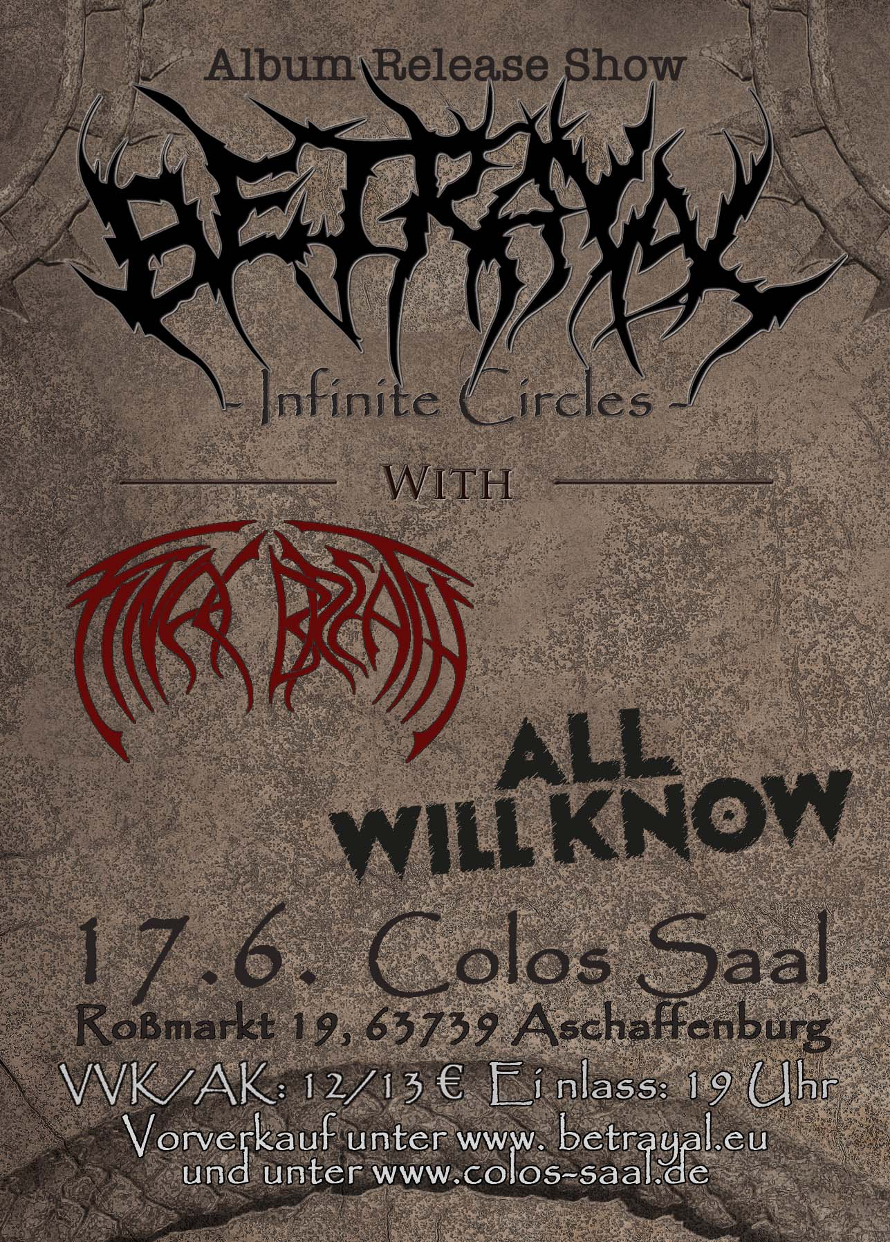 Betrayal Album Release Show