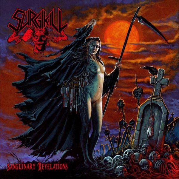 Surgikill - "Sanguinary Revelations" - Album 2016 - Cover-Artwork