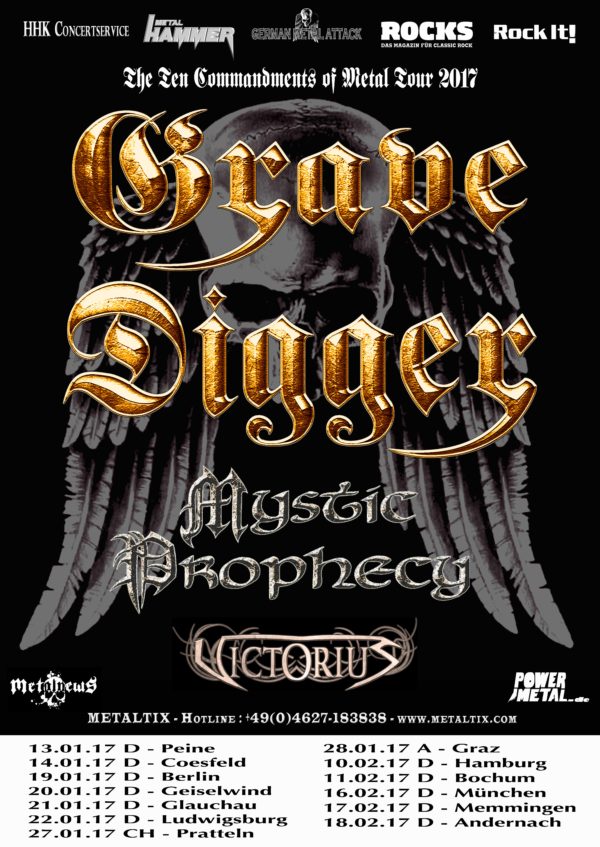 Grave Digger Tour 2017
