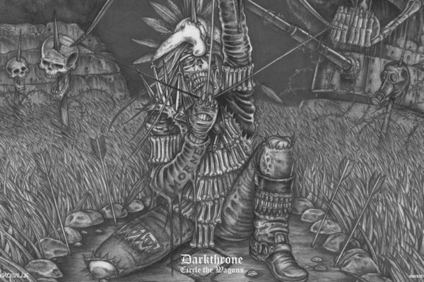 Mr. Necro auf DARKTHRONEs "Circle The Wagons"