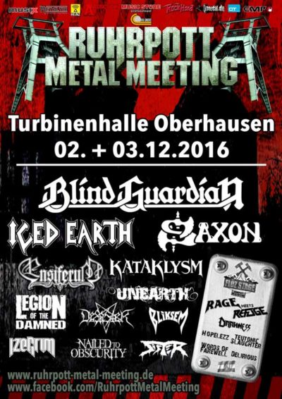 Ruhrpott Metal Meeting 2016 Flyer