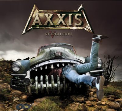 Coverartwork des Albums "Retrolution" von AXXIS