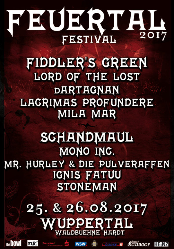 Flyer zum Feuertal-Festival 2017