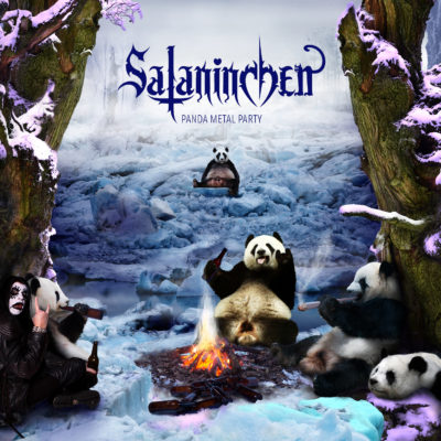 Albumcover Sataninchen - Panda Metal Party