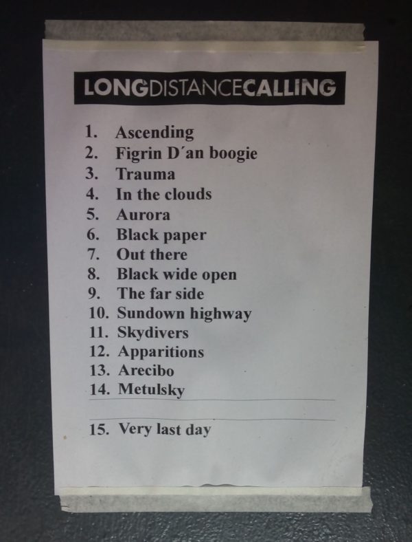 Setlist von Long Distance Calling zur Boundless-Tour