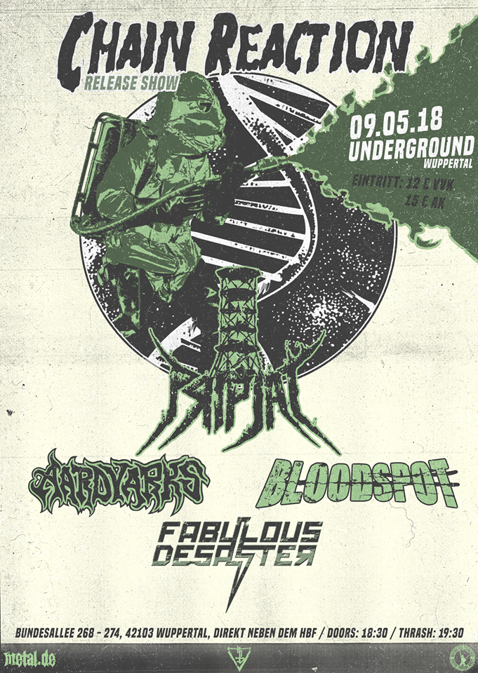 Pripjat – "Chain Reaction"-Release-Show 2018