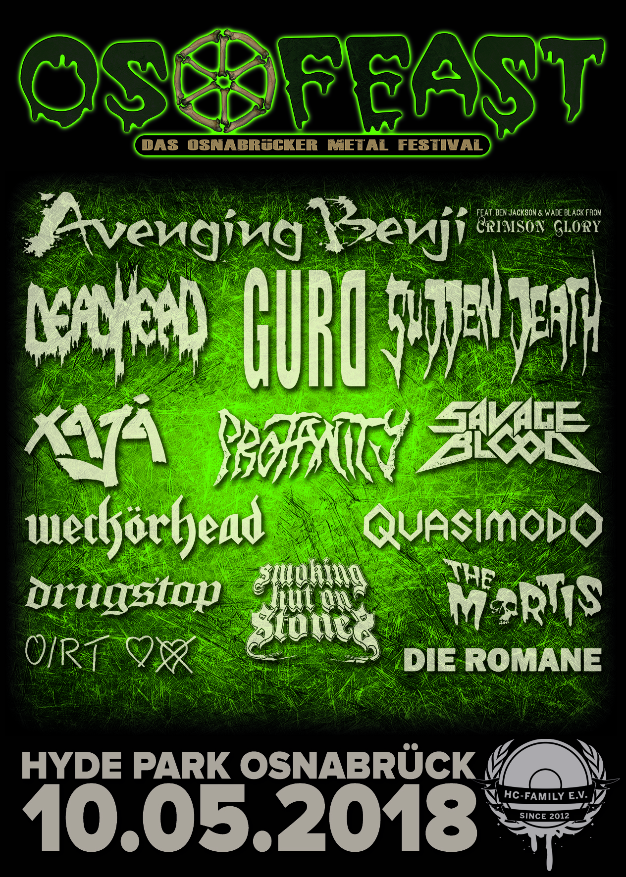 Plakat für das OS FEAST