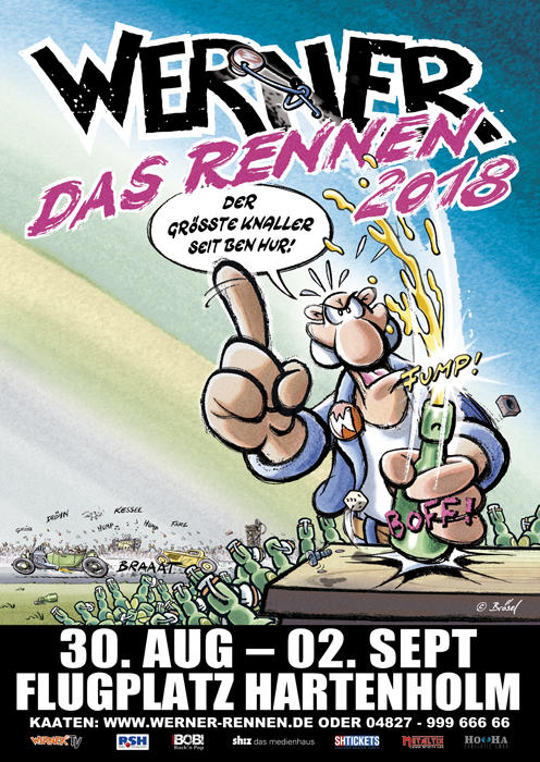 Plakat zu Werner - Das Rennen