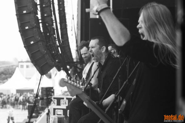 Konzertfoto von Skálmöld beim Rockharz Festival 2018