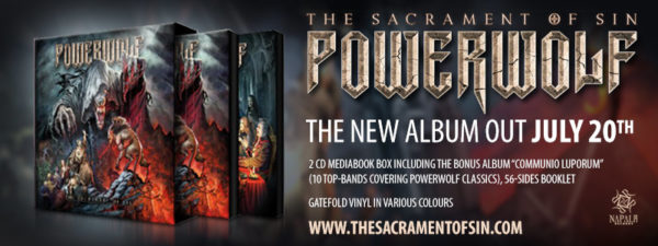Albumrelease: Powerwolf - "The Sacrament Of Sin"
