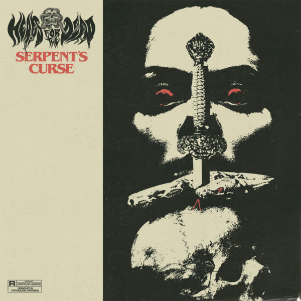 Cover Artwork Heads For The Dead Serpent's Curse Album 2018