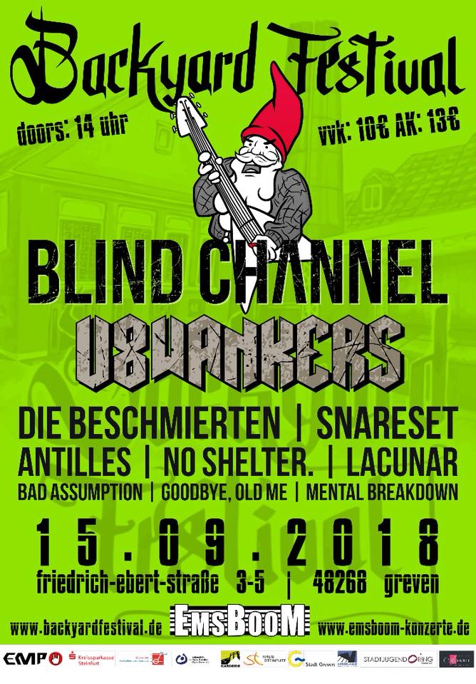 Bild: Backyard Festival 2018 Flyer