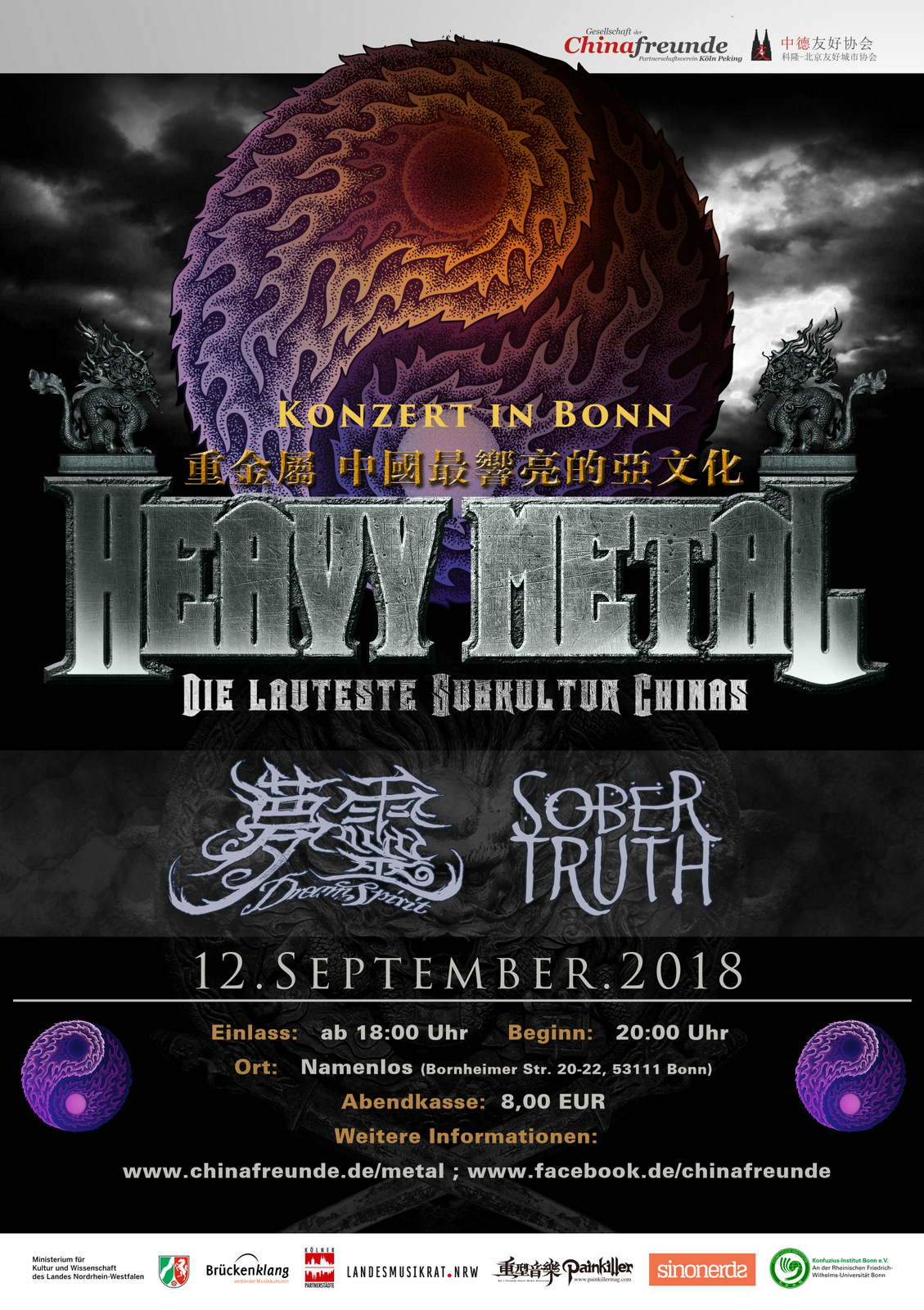Heavy Metal - Die lauteste Subkultur Chinas in Bonn 2018