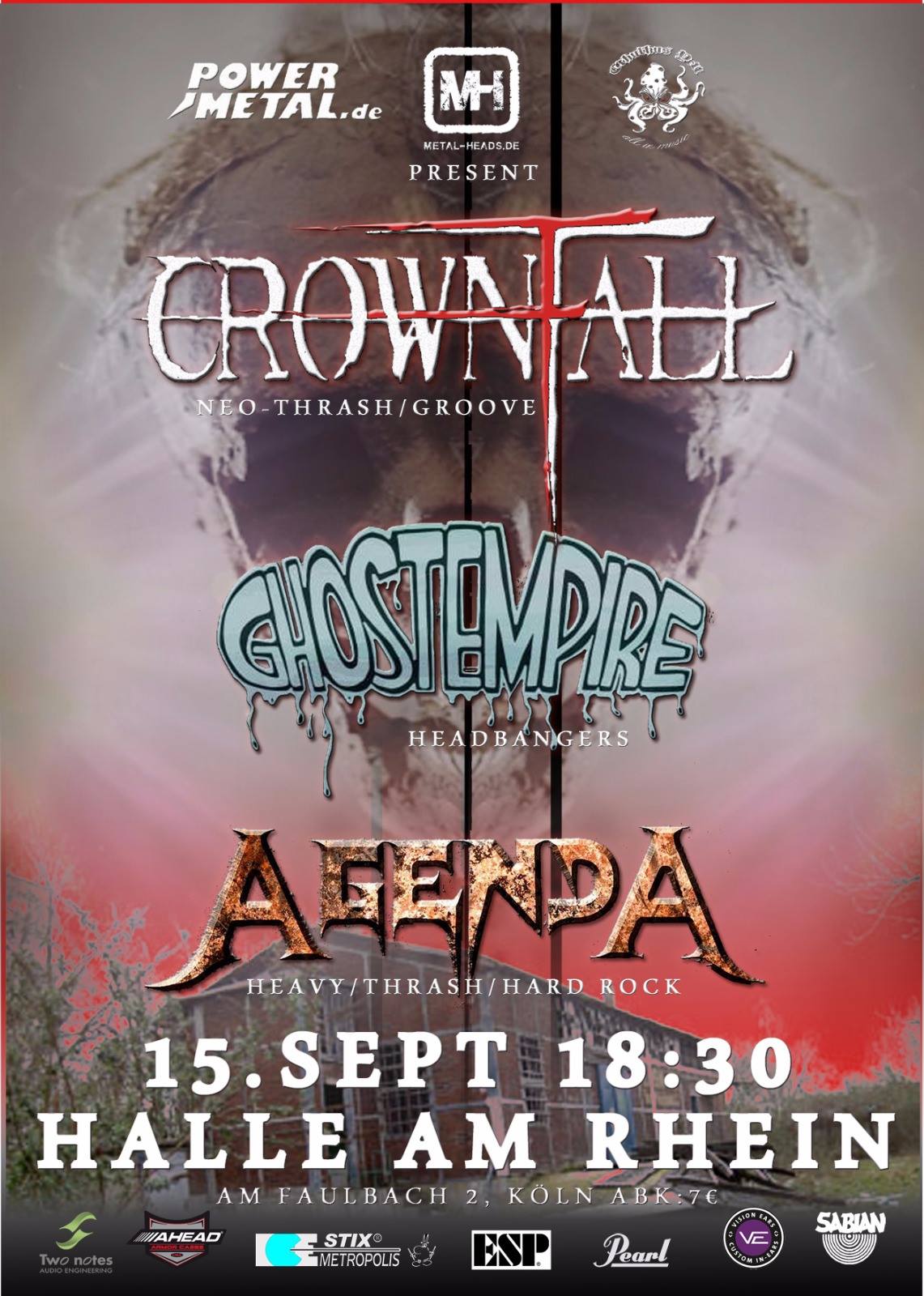 Crownfall - Live in Köln 2018