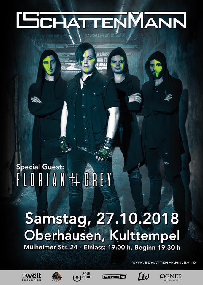 Schattenmann - Erste Headliner Show mit kompletten Debütalbum