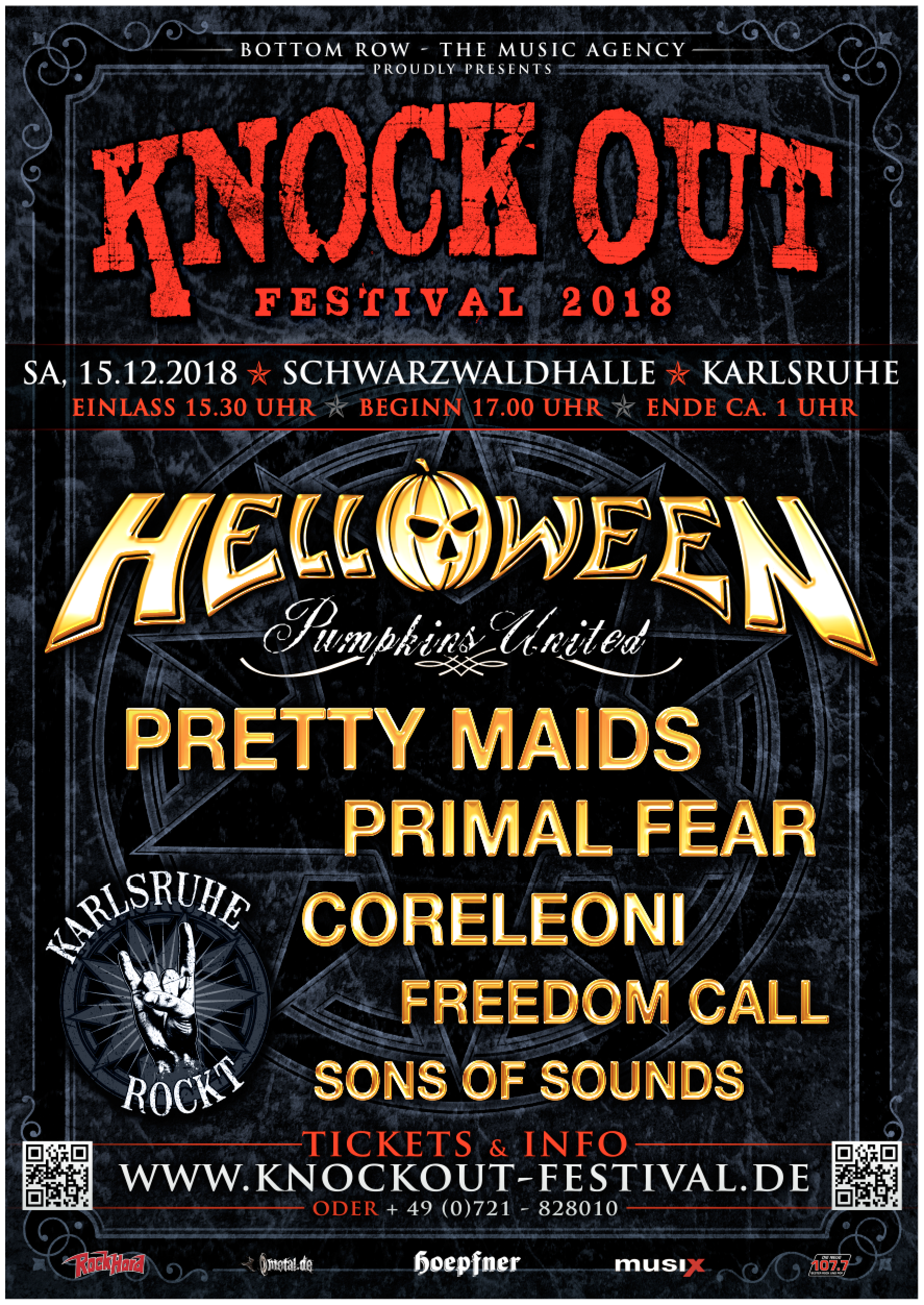 Poster - Knock Out Festival 2018