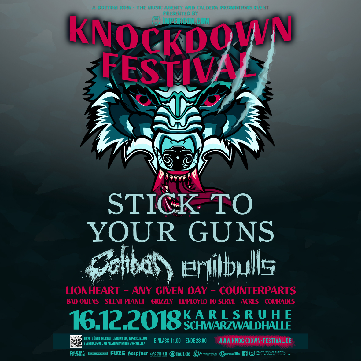 Knockdown Festival CD und Ticketverlosung • metal.de