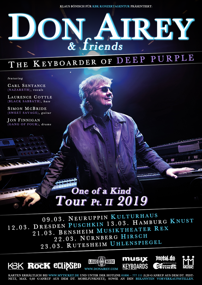 Kind of tour. Don Airey 1972. Don Airey 2022. Дон Эйри Википедия. Don Airey Википедия.
