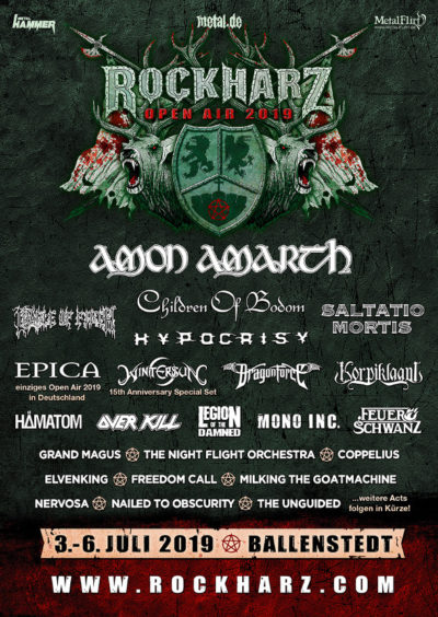 RockHarz Open Air 2019 Plakat