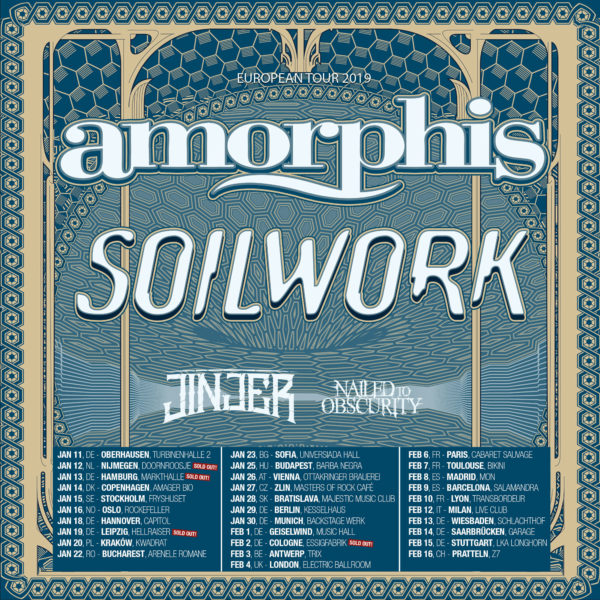 Amorphis/Soilwork Tourplakat