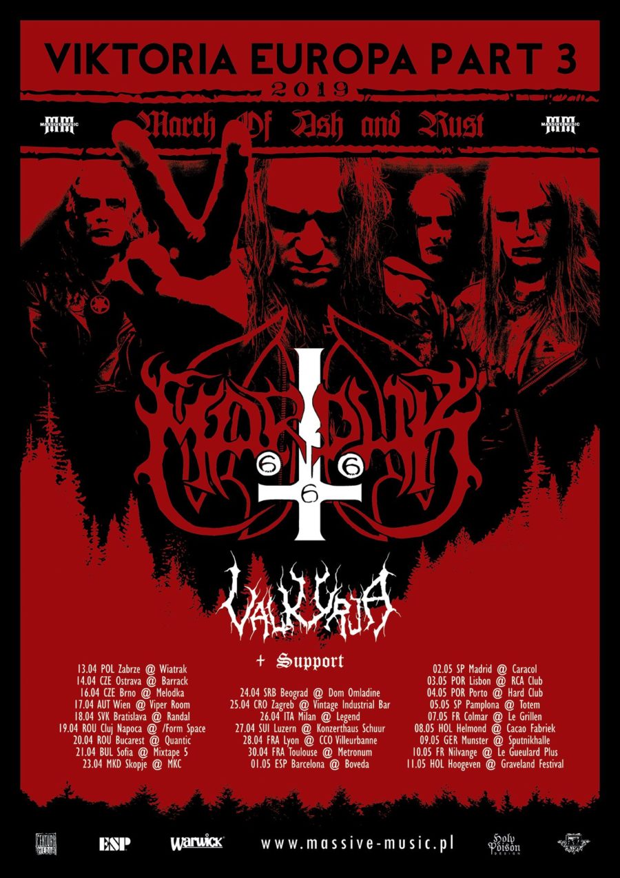 Marduk VIKTORIA EUROPA Tour 2019 Part III • metal.de