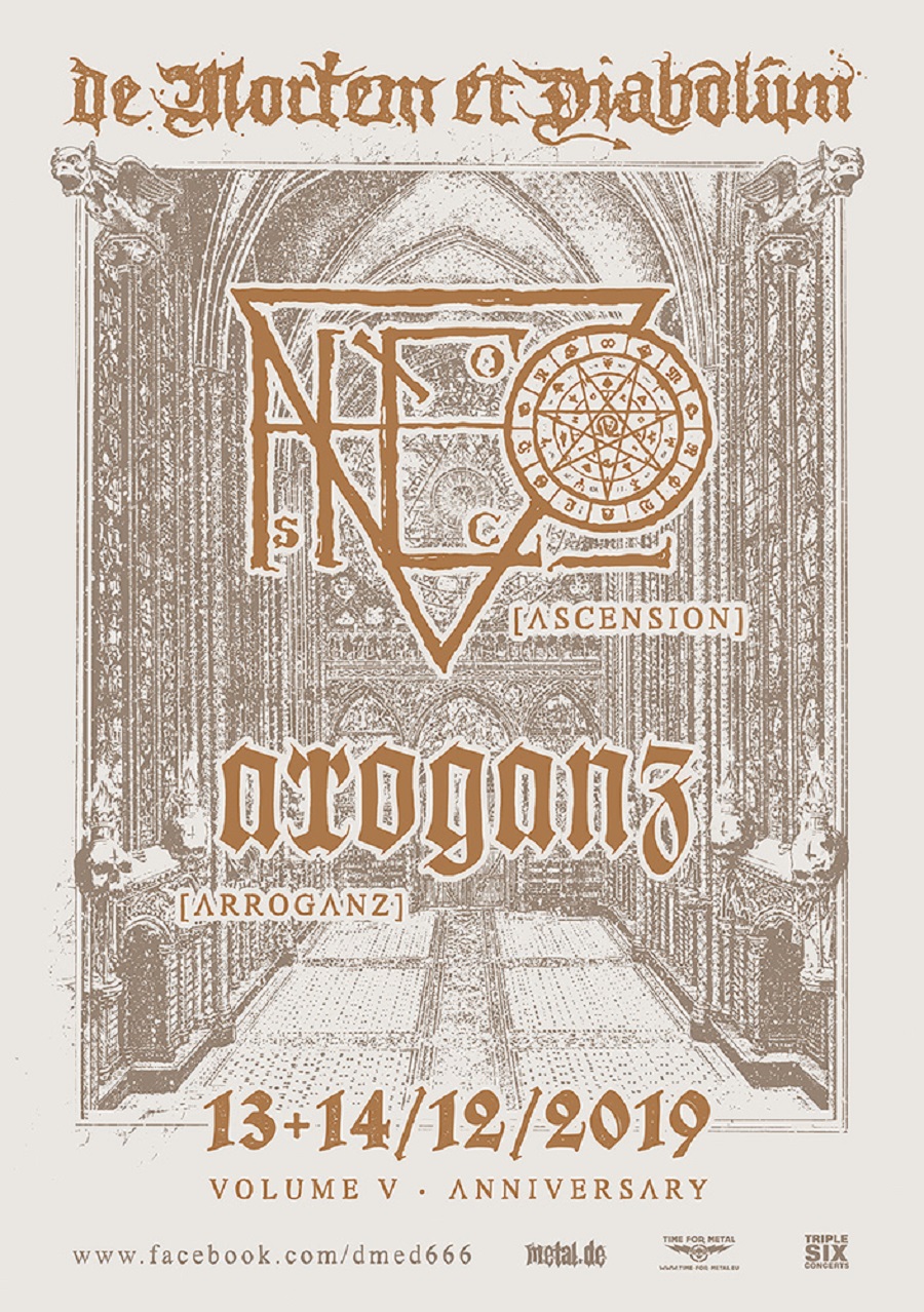 Bild De Mortem Et Diabolum 2019 Flyer