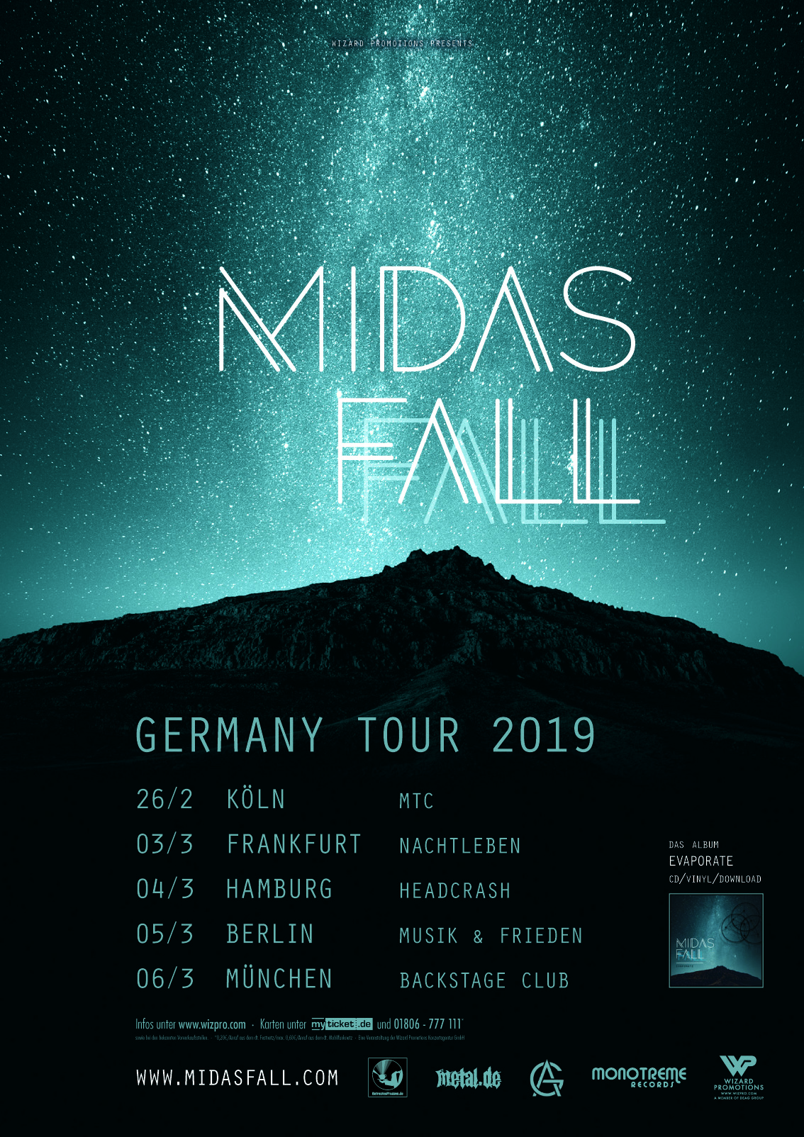 Midas Fall Germany Tour 2019