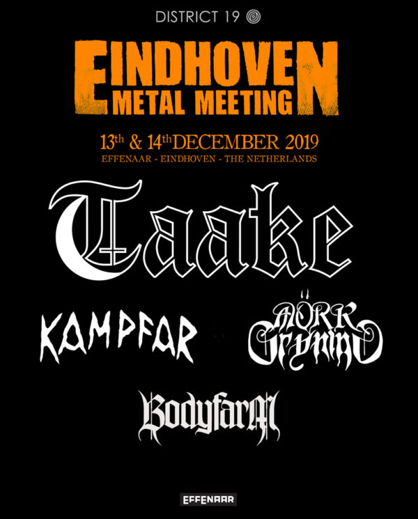 Eindhoven Metal Meeting 2019 - first bands announced