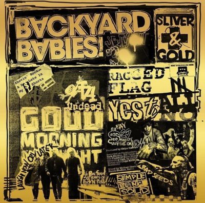 Cover Artwork Backyard Babies Silver & Gold Album 2019