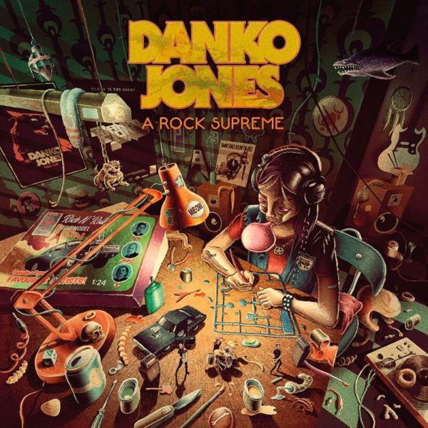 Cover Artwork Danko Jones A Rock Supreme Album 2019