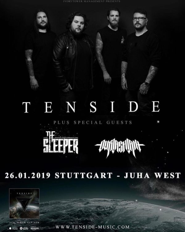 Tenside & The Sleeper Konzert Stuttgart