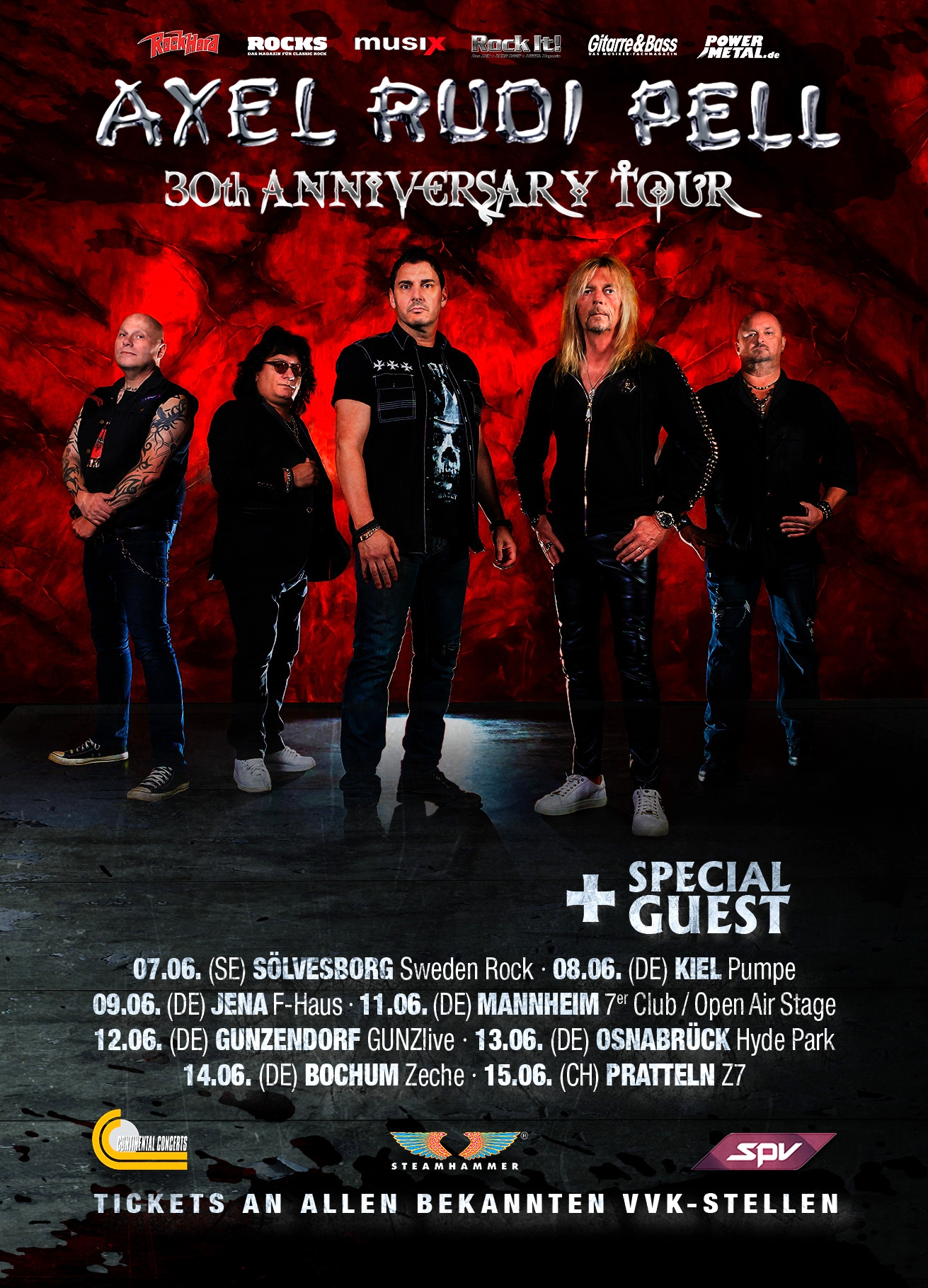 Axel Rudi Pell 30th Anniversary Tour 2019 • metal.de