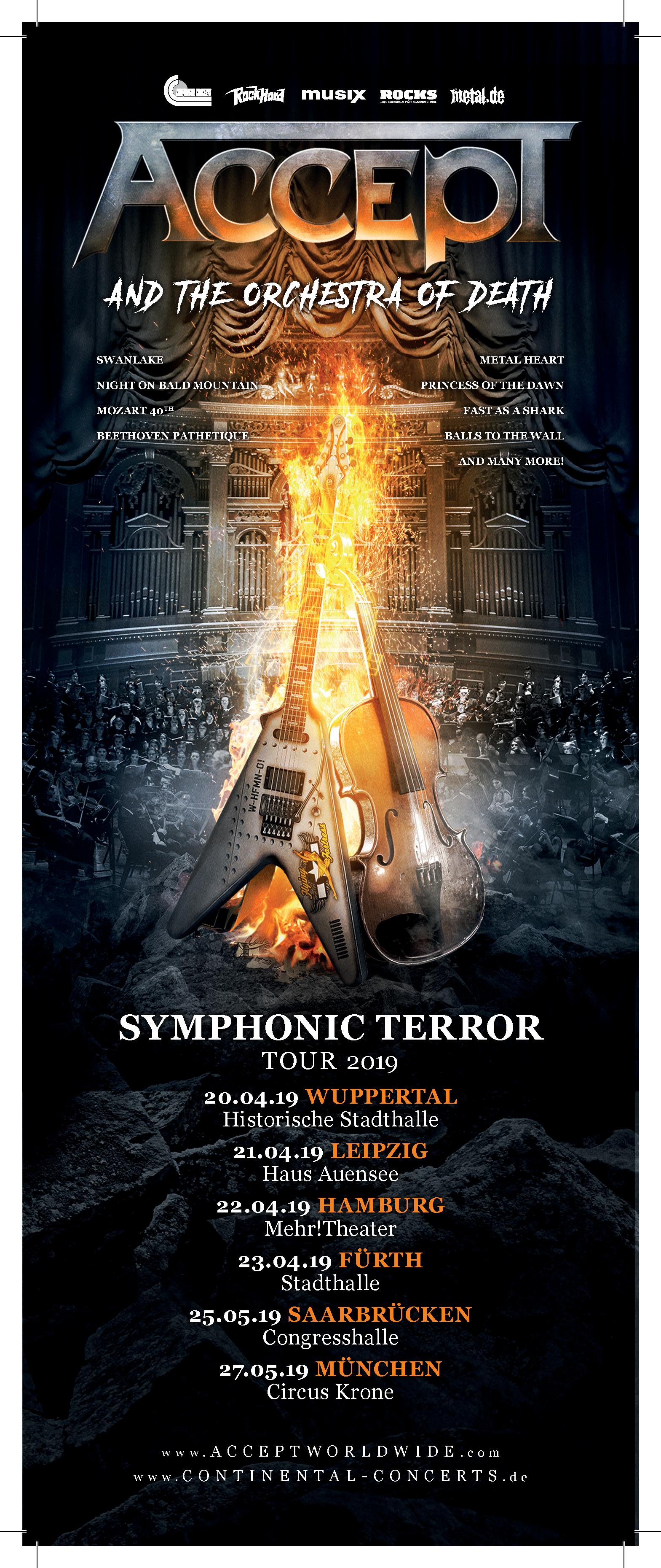 Accept - Symphonic Terror 2019