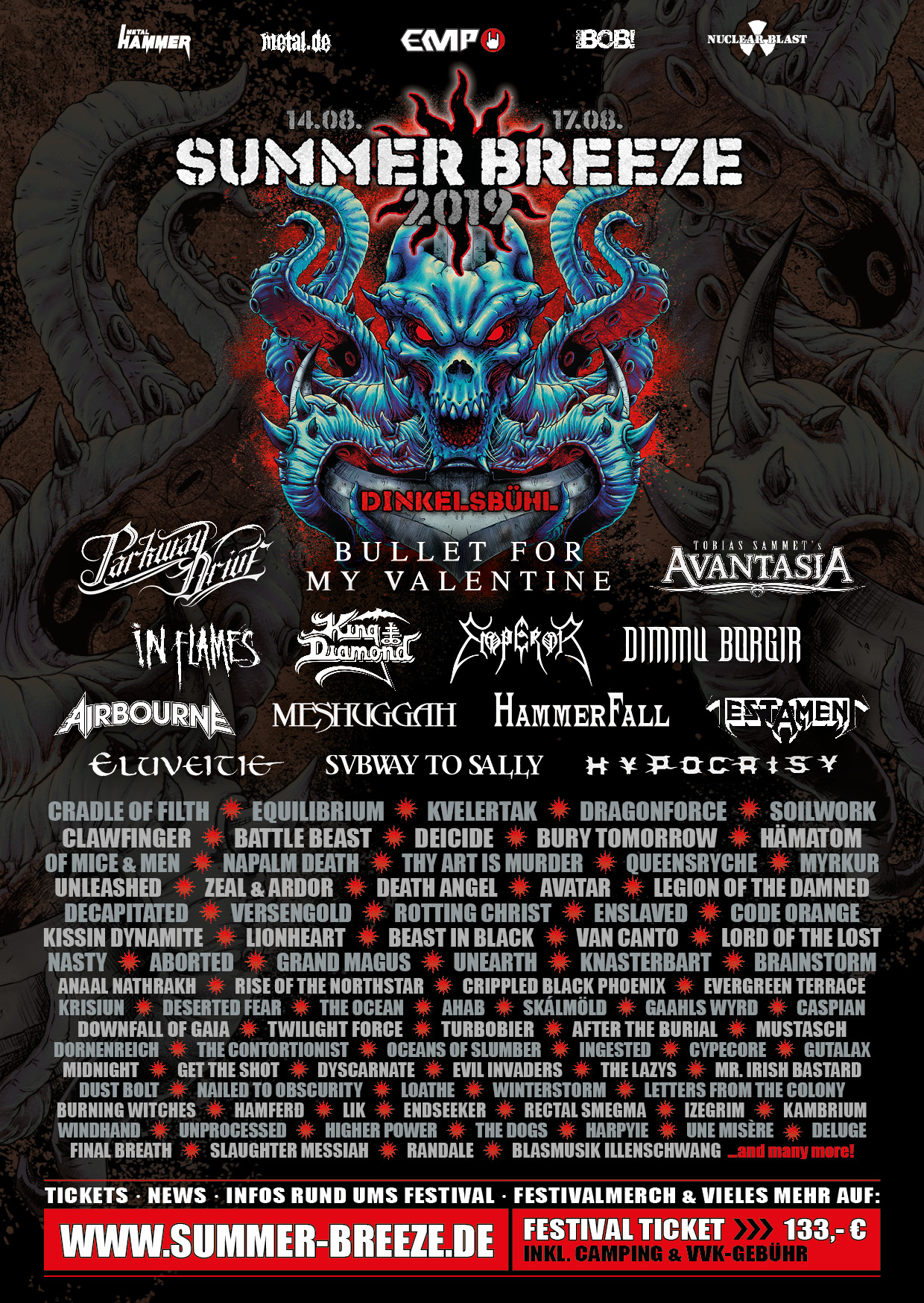 Flyer Summer Breeze 2019 Stand April 2019
