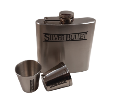 Silver Bullet Flachmann