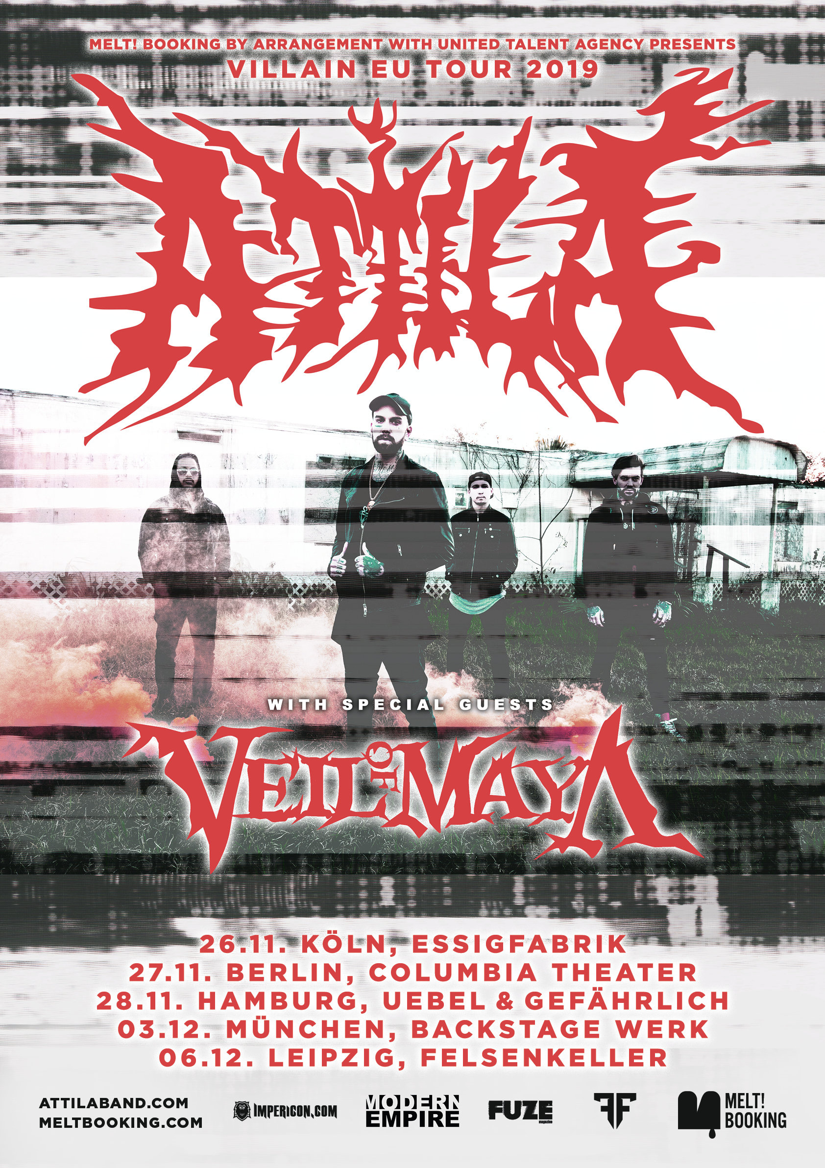 Attila Villain EU Tour 2019 • metal.de