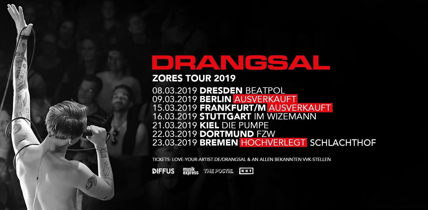 Drangsal Zores Tour In Bremen Metal De