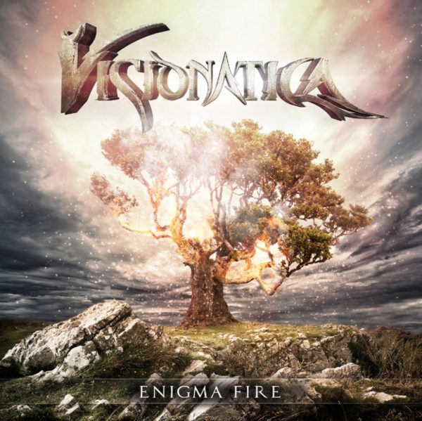 Cover Artwork Visionatica Enigma Fire Album 2019