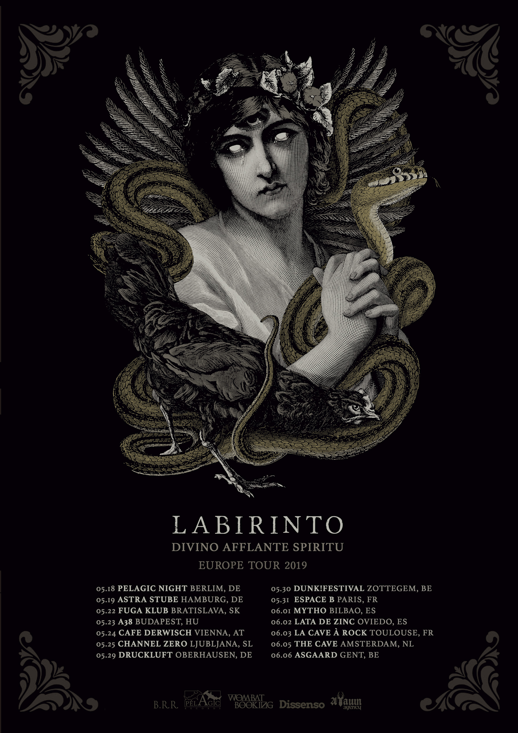 Labirinto Tour Poster 2019
