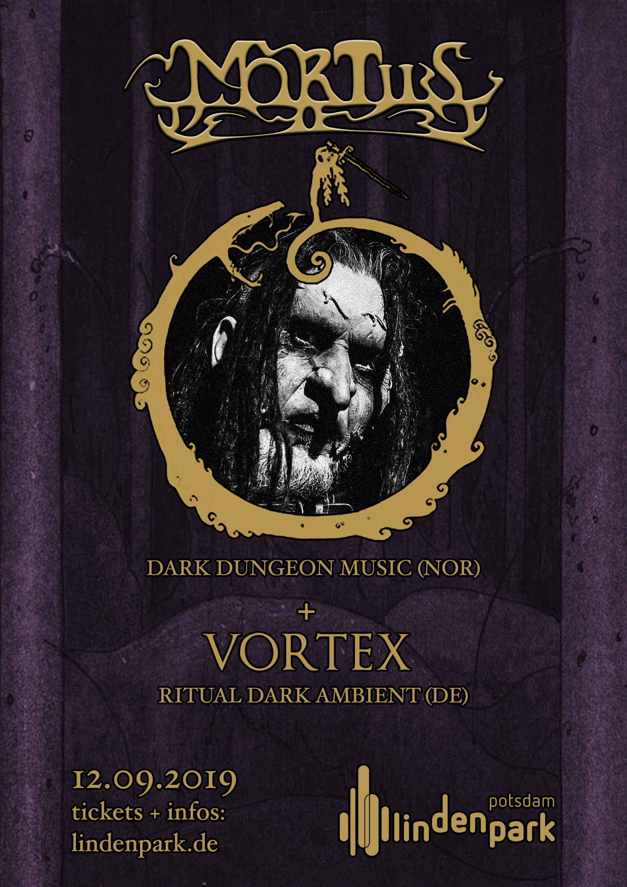 Mortiis im Potsdamer Lindenpark