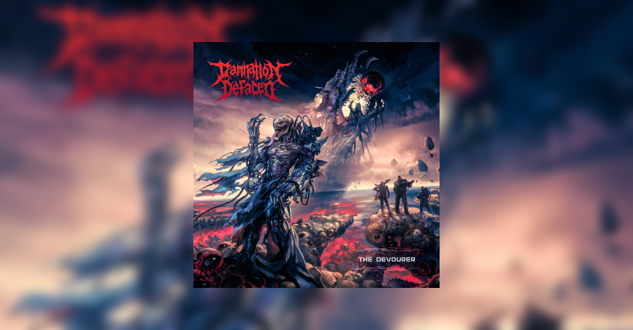 Damnation Defaced – The Devourer Cover