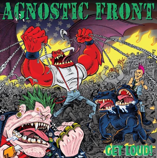 Cover Artwork Agnostic Front Get Loud Album 2019