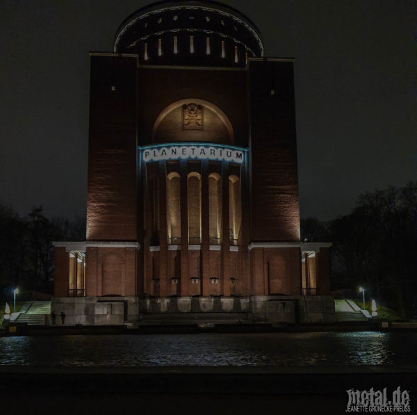 Damnation Defaced - Show im Planetarium/Hamburg