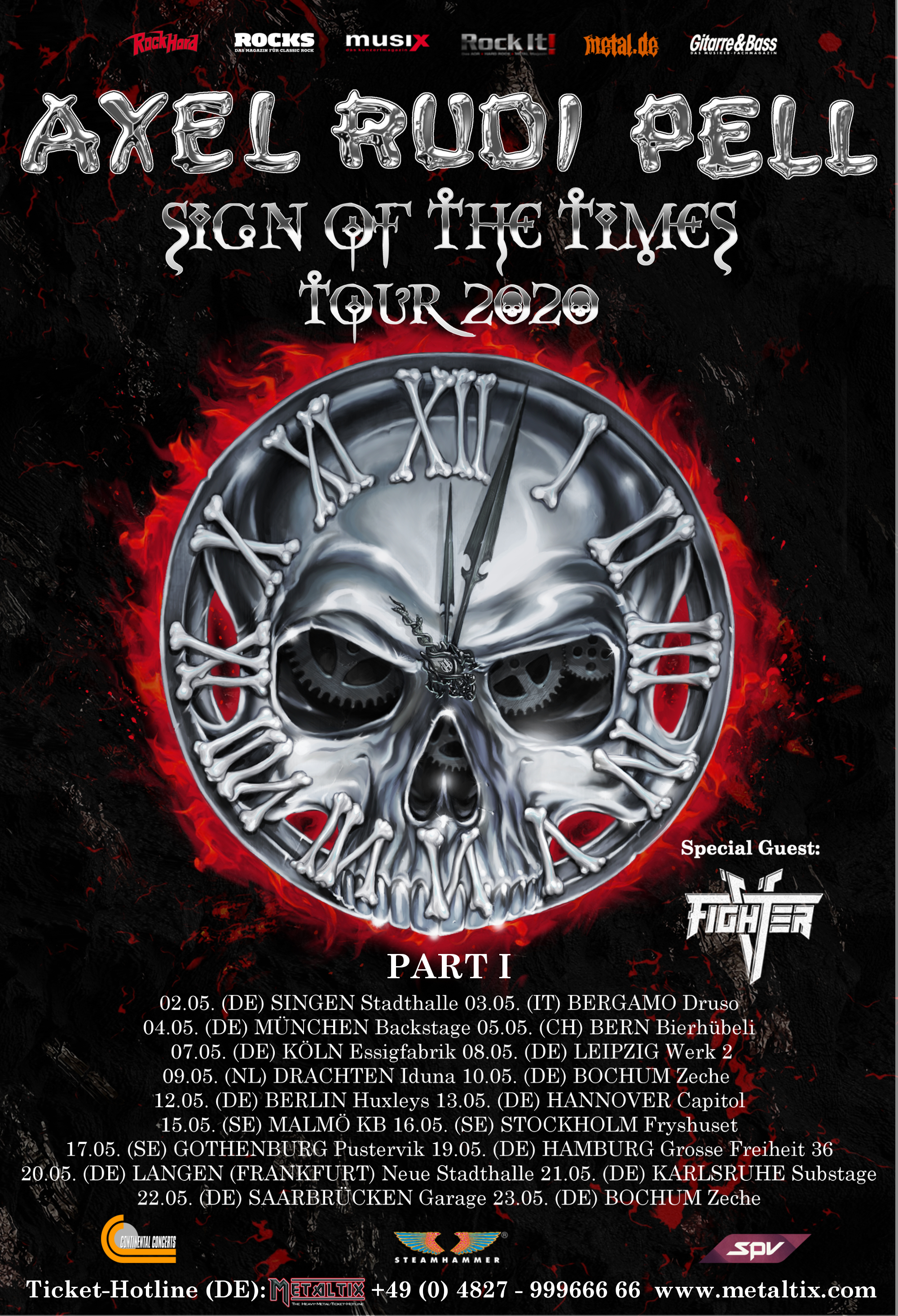 Axel Rudi Pell - Sign Of The Times Tour 2020