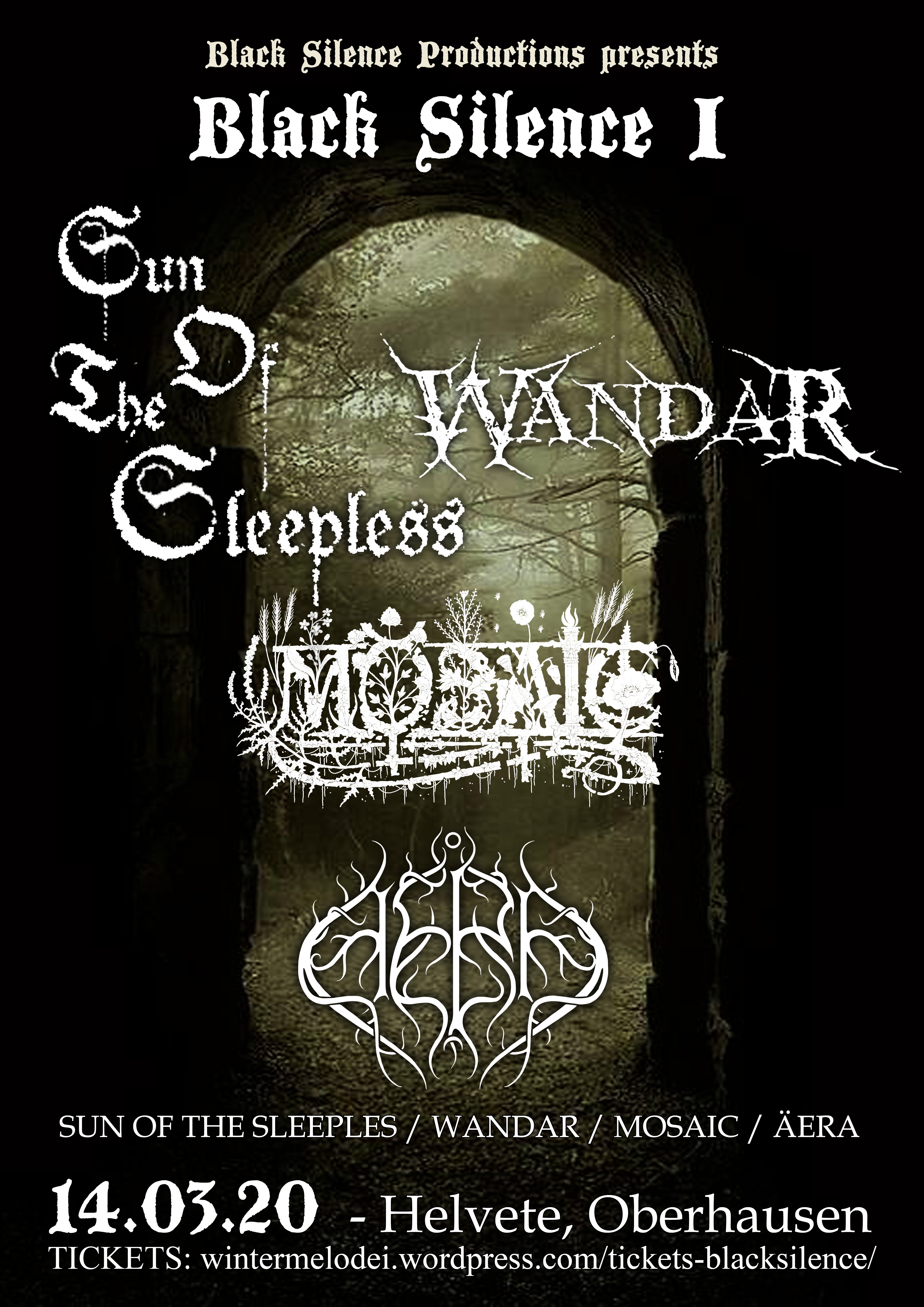 Black Silence Flyer
