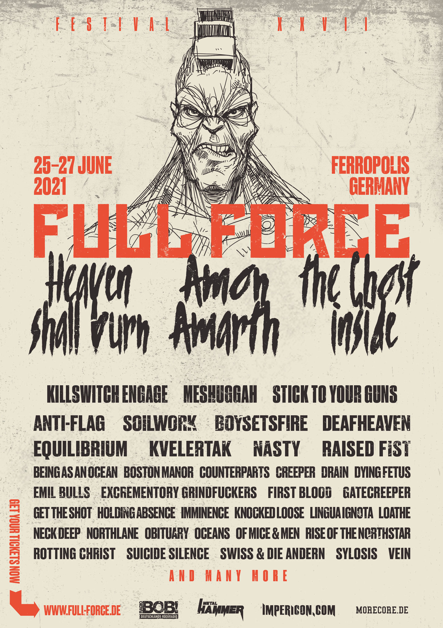 Full Force Festival 2021 in Ferropolis • 